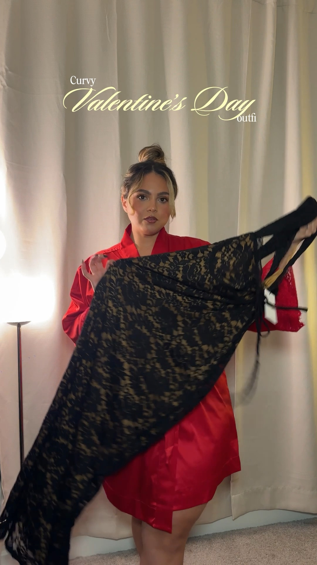 Valentine’s Day date night outfit🖤 you can never go wrong with black lace, and the midi style dress keeps is elegant and timeless! The sweetheart neckline with the underwire, just makes this whole look!

#LTKgrwm #LTKValentine #LTKootd