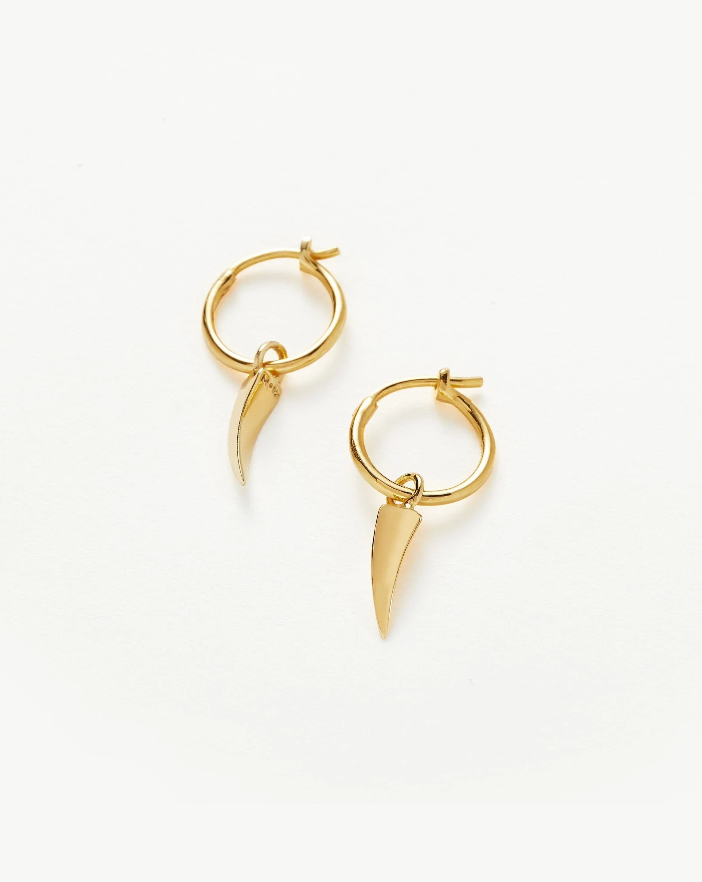Mini Claw Charm Hoop Earrings | Missoma US
