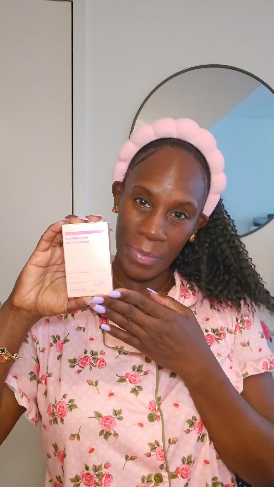 Esther Lyuh Biotin strips are great for hair, skin and nails. They taste like strawberries and are easy to consume. Love these!

#LTKBeauty