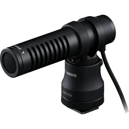 Canon DM-E100 Wired Electret Condenser Microphone | Walmart (US)