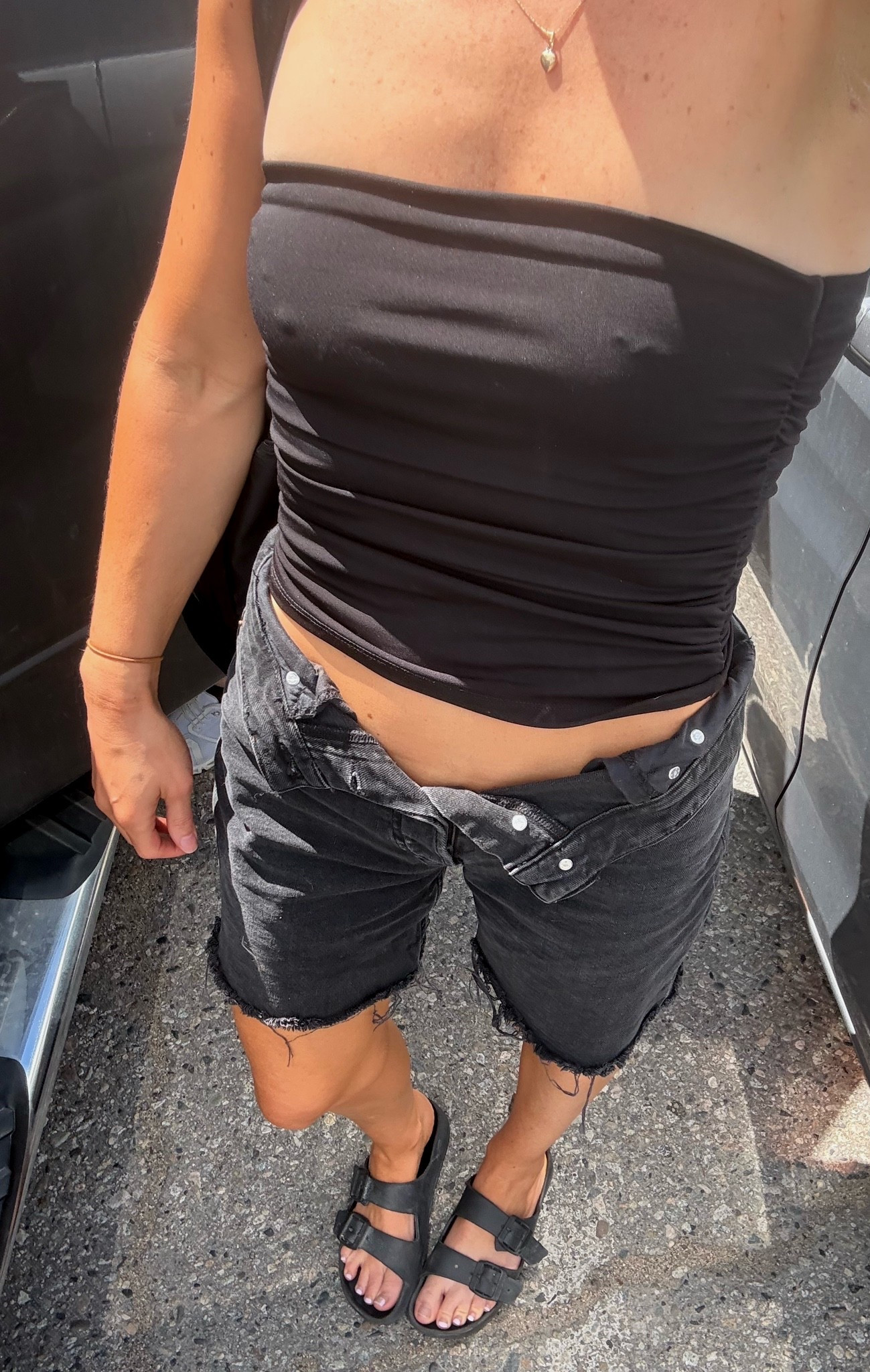 Summer casual ootd 

Shorts are high rise but folded over 

Summer finds at h&m Casual outfit, women’s style, dress, Abercrombie jeans, date night outfit ideas, travel outfit, spring fashion, global fashion, girlie style, women’s outfits by occasions, women’s top, inspo, everyday outfits, spring outfit, summer outfit ideas, crop top, maxi dress, beach, gift guide, jumpsuit, coverup, travel, summer dress

#LTKsummer #LTKjeans