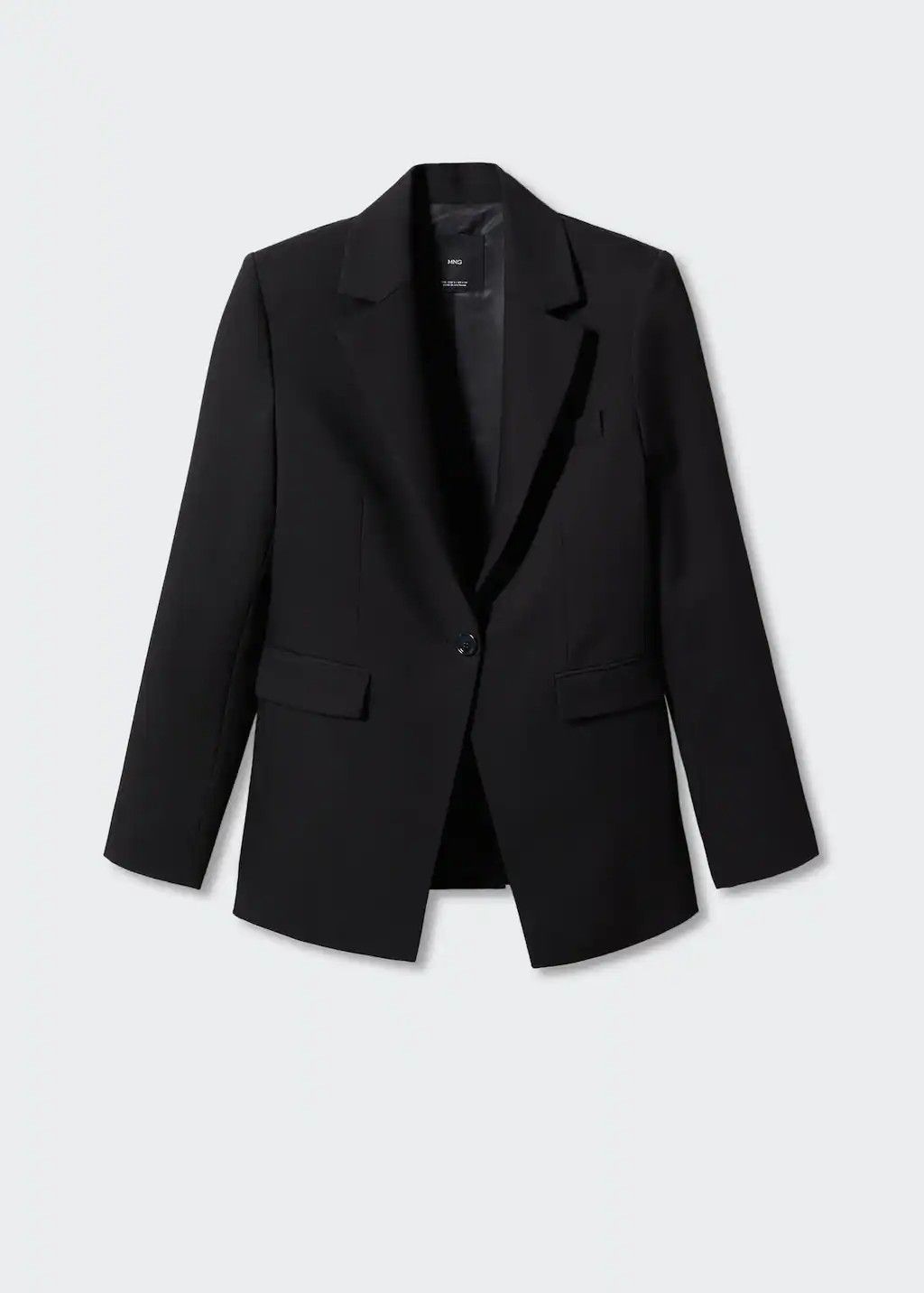 Suit blazer with buttons | MANGO (US)