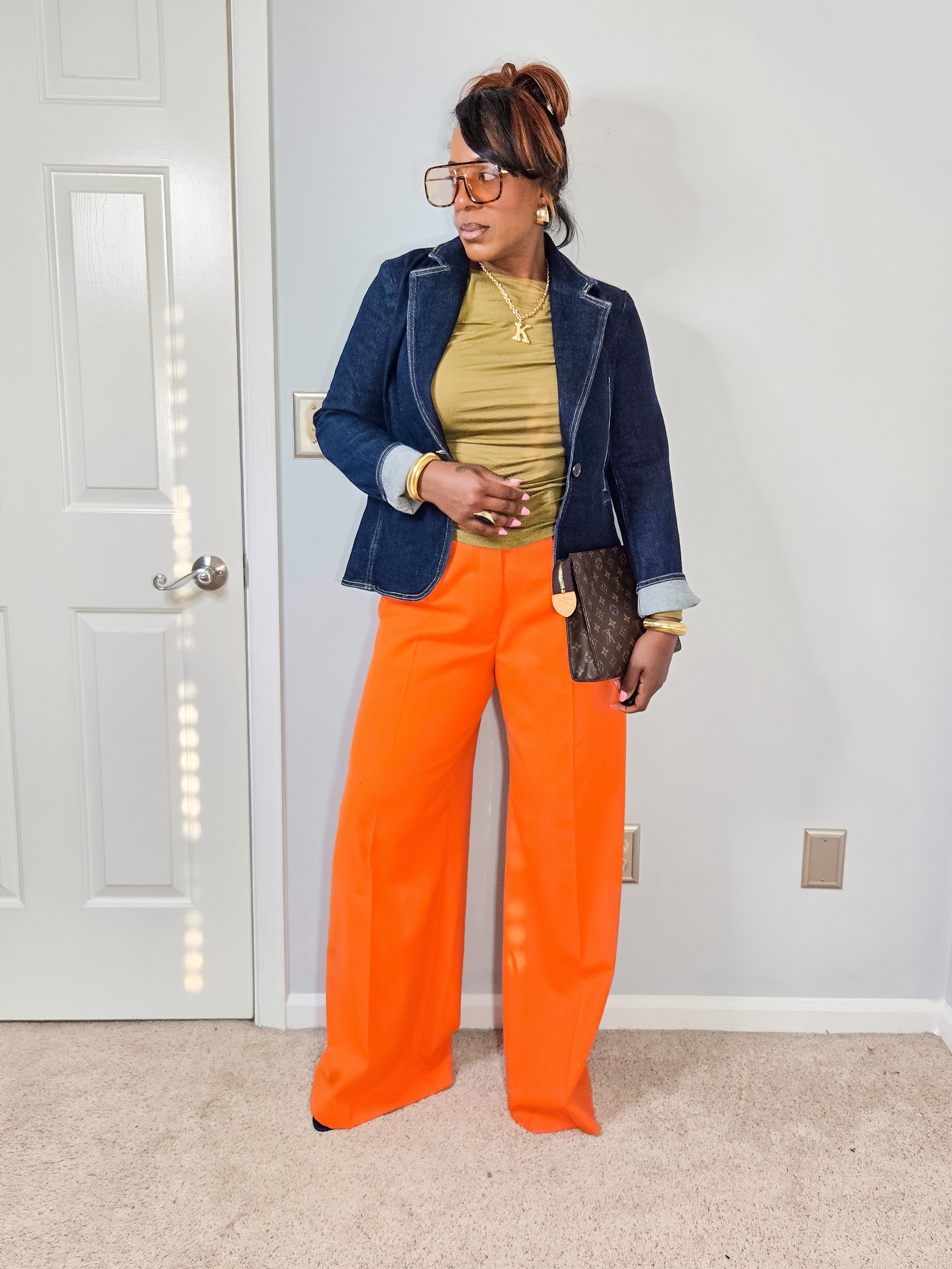 Spring Blazer Outfit w bold pops of color!

#LTKMothersDay #LTKgrwm #LTKootd