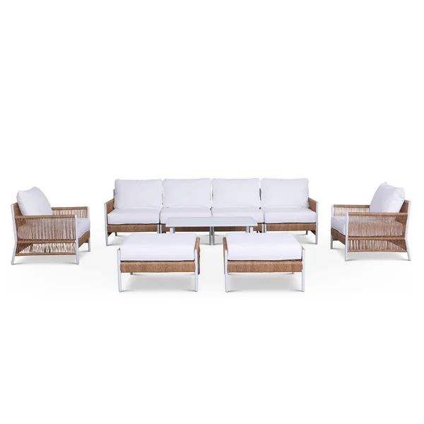 Northside 8 - Person Outdoor Seating Group with Cushions | Wayfair North America