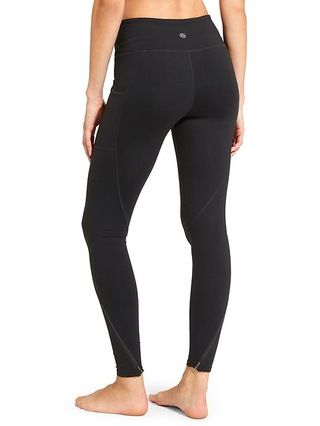 Athleta Womens High Rise Chaturangaâ„¢ To Town Tight Black Size L | Athleta