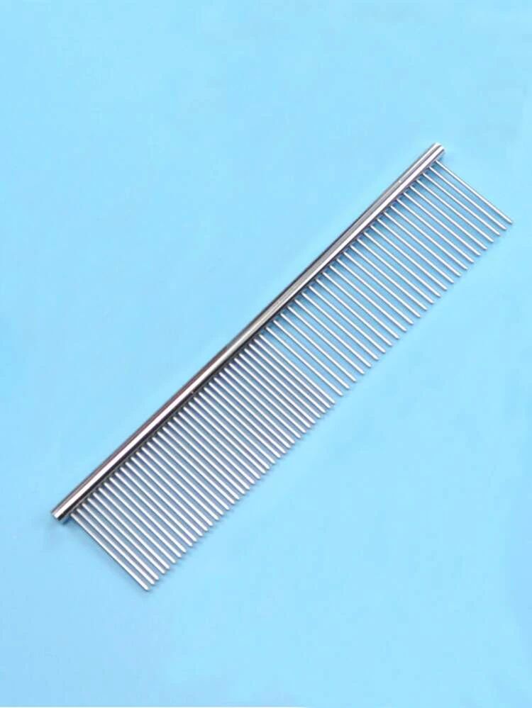 1pc Stainless Dog Grooming Comb | SHEIN