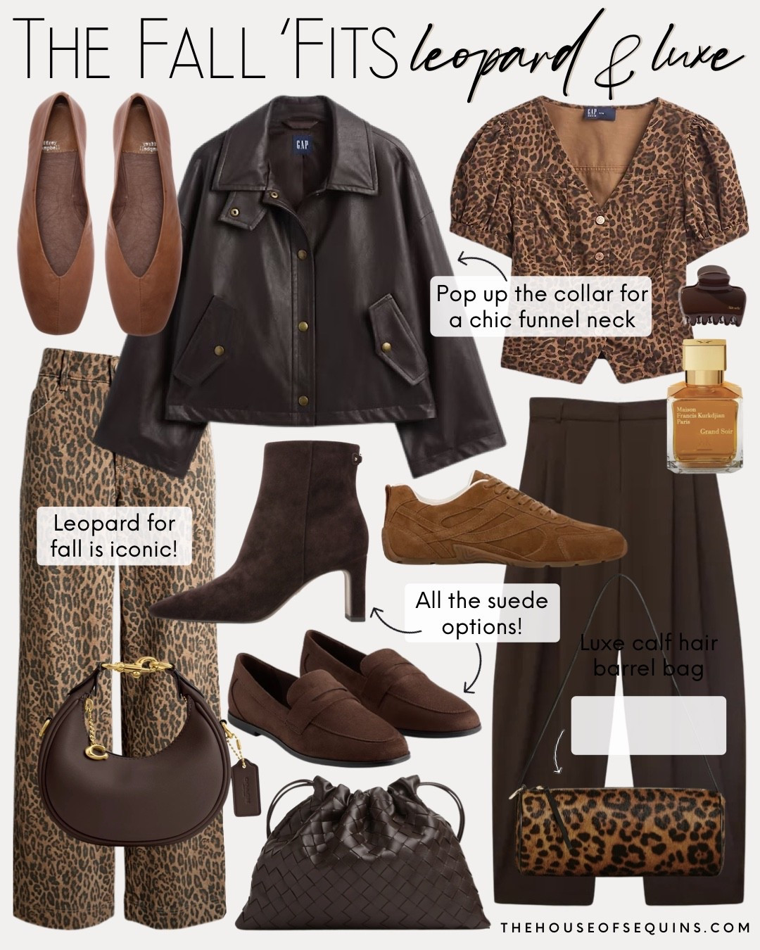 Shop fall outfits! Chocolate brown boots, leopard jeans, suede sneakers, bomber jacket, faux leather jacket, ballet flats, Bottega bag, Reformation leopard bag, chocolate brown loafers, Coach bag and more! 

#LTKFindsUnder50 #LTKSaleAlert #LTKFindsUnder100