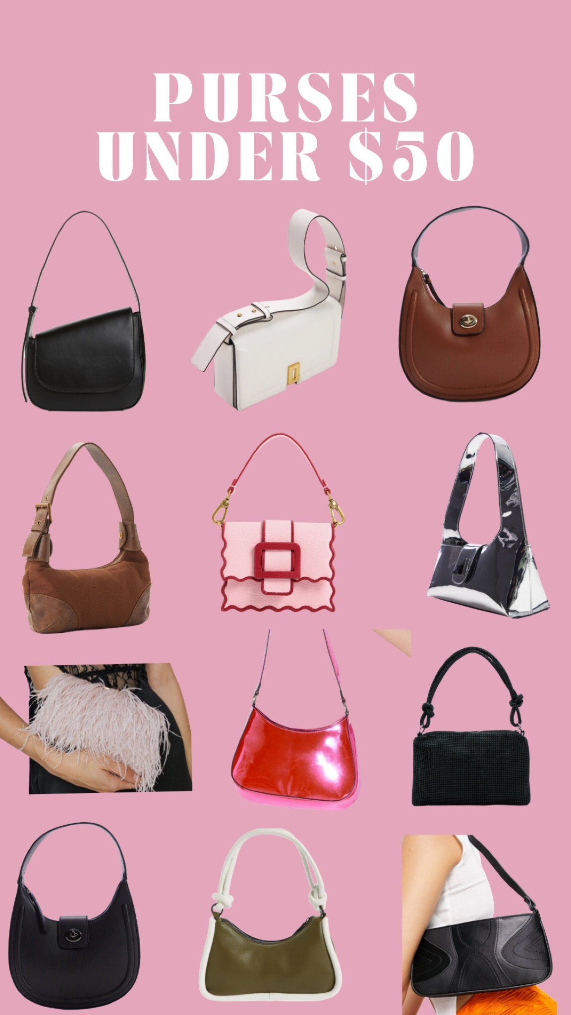 Purses under $50

#LTKunder50 #LTKitbag #LTKstyletip
