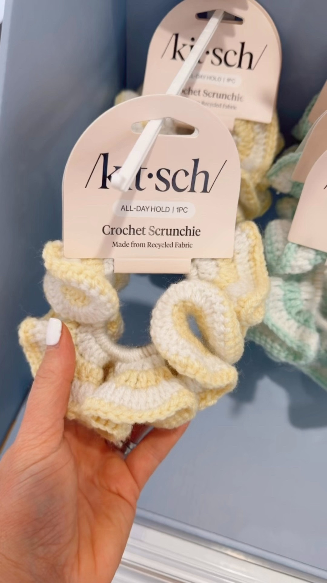 I love these kitsch crochet scrunchies

#LTKBeauty