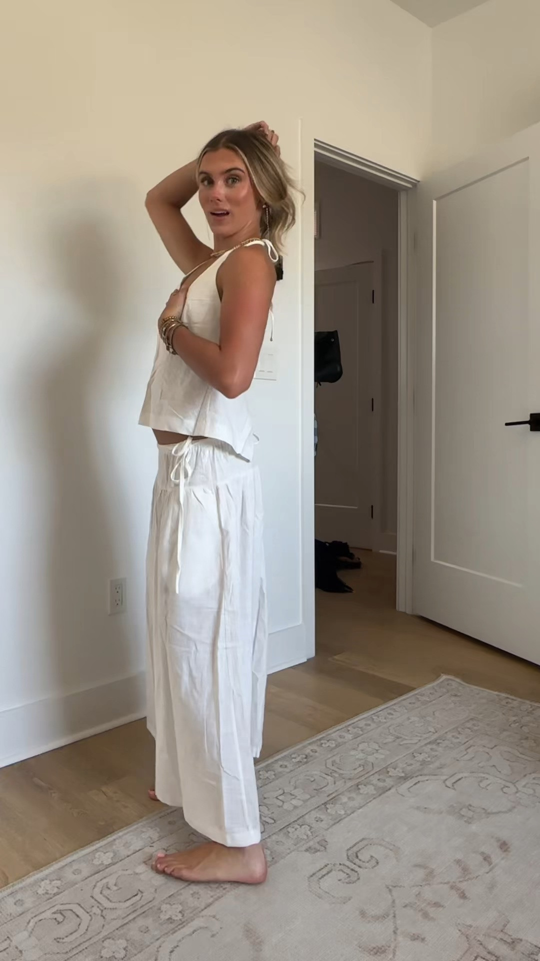 Amazon size XS Women 2 Piece Skirt Set Summer V Neck Backless Halter Cami Crop Top and Flowy A Line Maxi Skirt Trendy Matching Sets

#LTKootd #LTKSaleAlert #LTKSeasonal