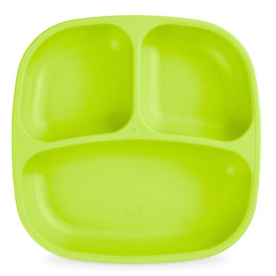 Re-Play 7" Divided Plate - Lime | Target