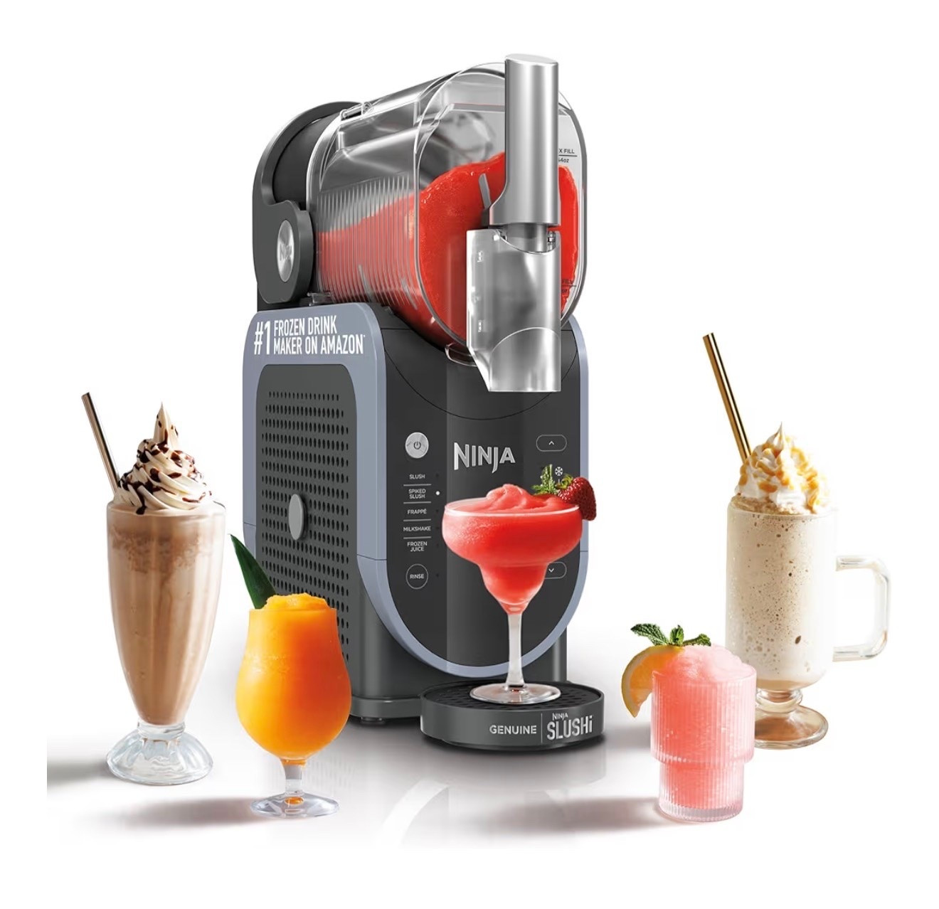 Ninja SLUSHi Frozen Drink & Slushie Machine with RapidChill Technology | 88 oz. Easy Fill Vessel | 5 Preset Programs | Make Margaritas, Frappés, & More | With Dishwasher Safe Parts | Black | FS301
Memorial sales -26% off

#LTKSaleAlert