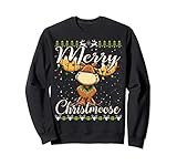Merry Christmoose Sweatshirt - Moose Christmas Sweatshirt | Amazon (US)