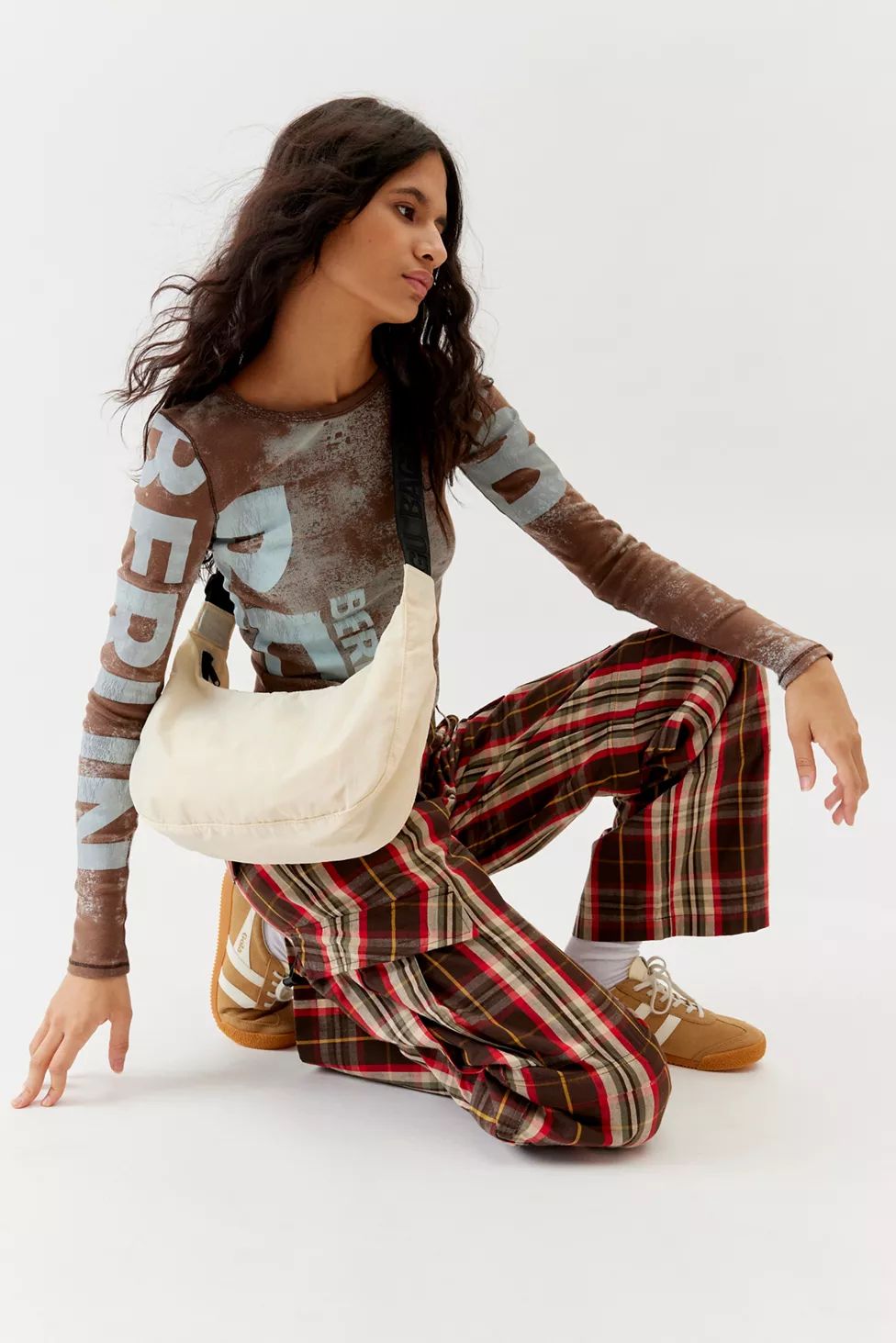 BAGGU Medium Nylon Crescent Bag | Urban Outfitters (US and RoW)