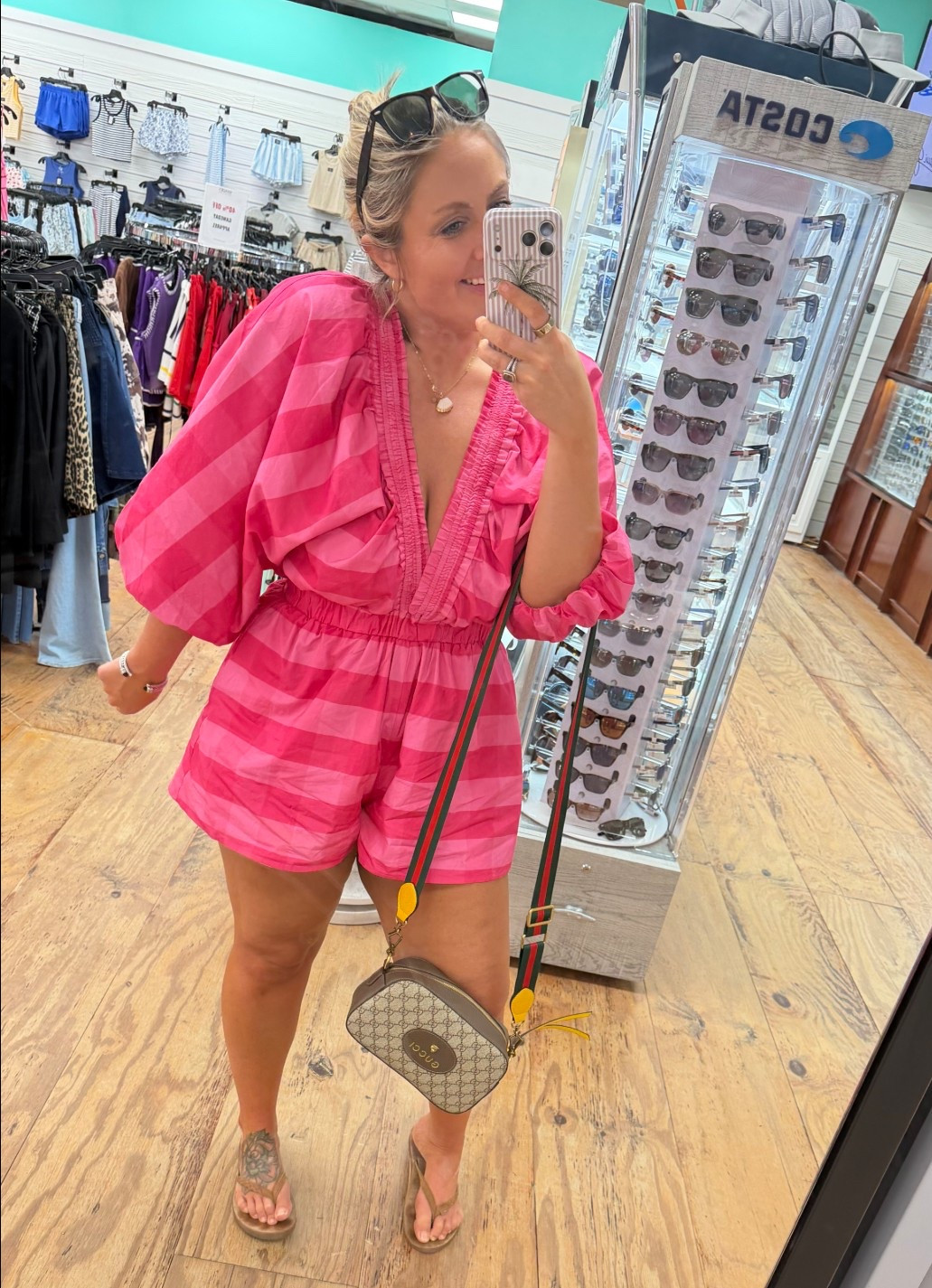 Love love love this romper. This is actually really flattering. Check out this sale. Could even be used as a cover up. It has the cutest tie on the back and you can actually wear a normal bra with it if you wanted. 

#LTKSaleAlert #LTKootd #LTKselfcare