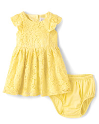 Baby Girls Mommy And Me Lace Dress - sun valley | The Children's Place