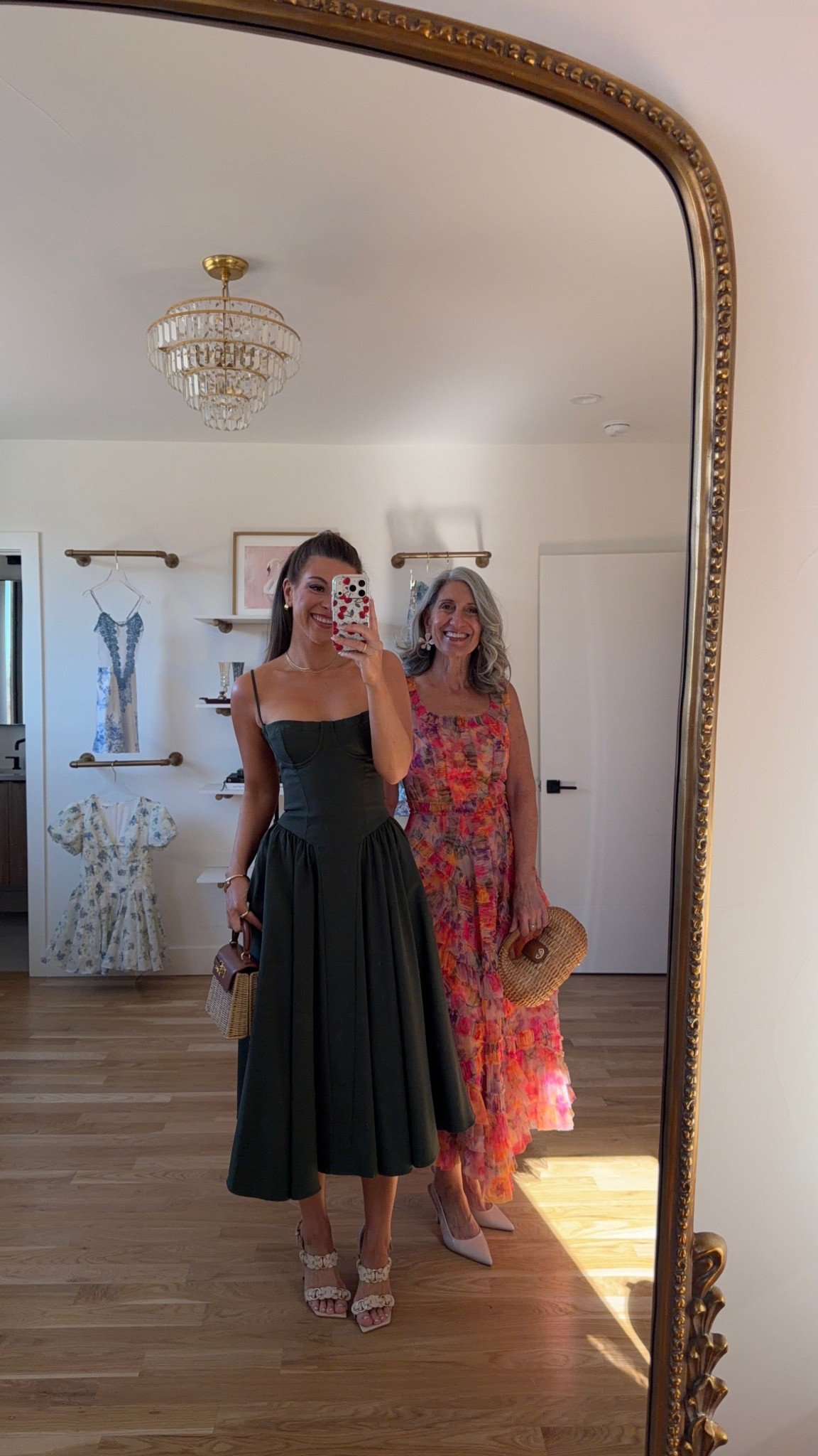 Mom and me spring event and wedding guest dresses

Wearing my usual small/2
Mom wears a medium/6

Electric picks code: emerson20

Wedding guest
Formal event
Spring event
Mother of the bride
Floral
Green midi
Special occasion

#LTKWedding #LTKSeasonal #LTKootd