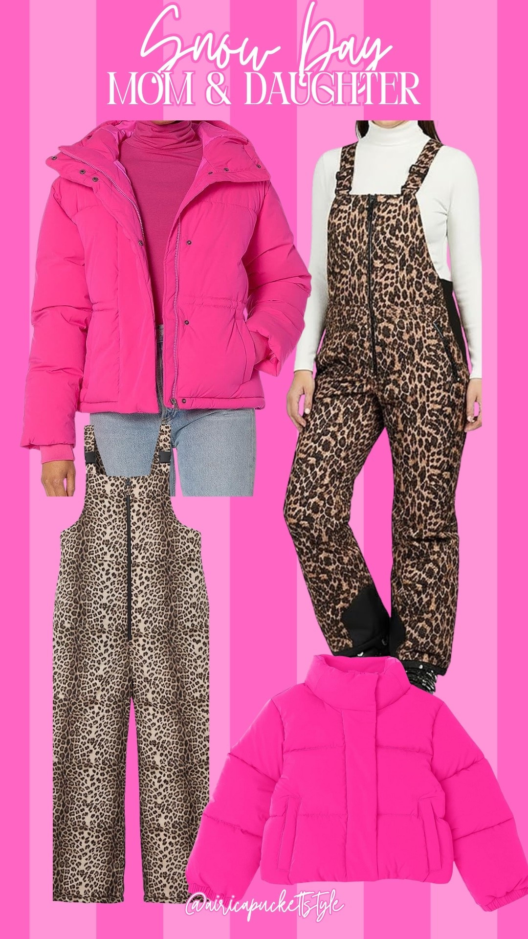 Mom & daughter matching snow day looks 

#LTKSeasonal #LTKKids #LTKmomlife