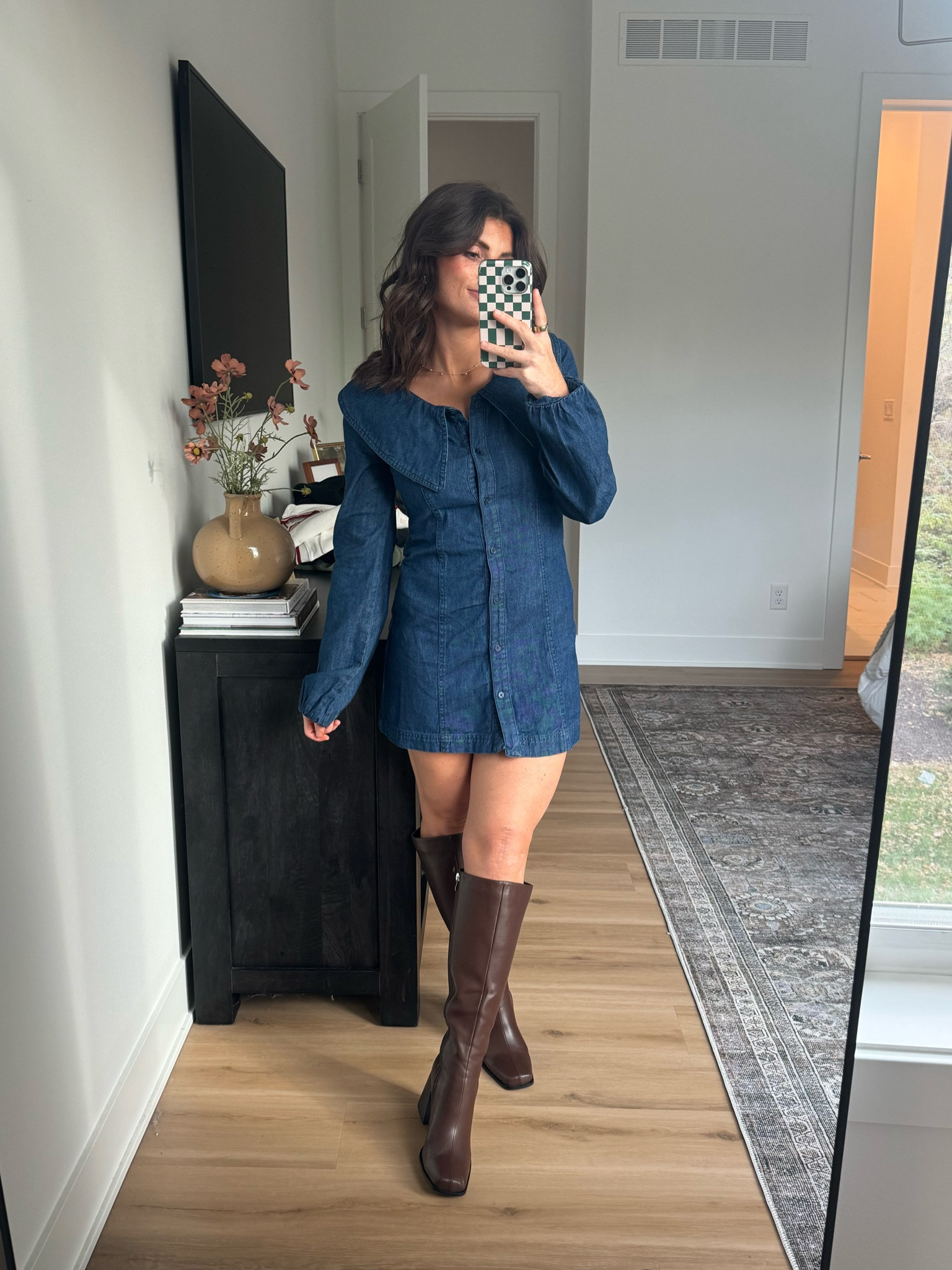 Obsessed with these tall boots!! Size a full size down! I usually wear an 8 in boots and the 7 fit perfect!
Dress is Zara, but I linked others that would be so cute with these!
PS- google coupon codes for princess polly!! I always find ones online to save big!

#LTKStyleTip #LTKFindsUnder100 #LTKShoeCrush