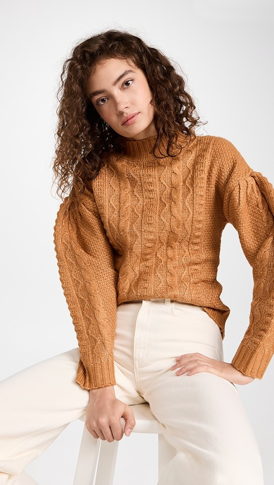 525 Airspun Cable Pullover | SHOPBOP | Shopbop