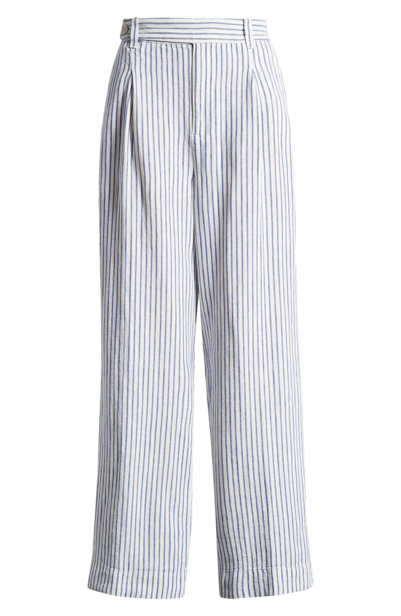 The Harlow Wide Leg Linen Pants | Nordstrom