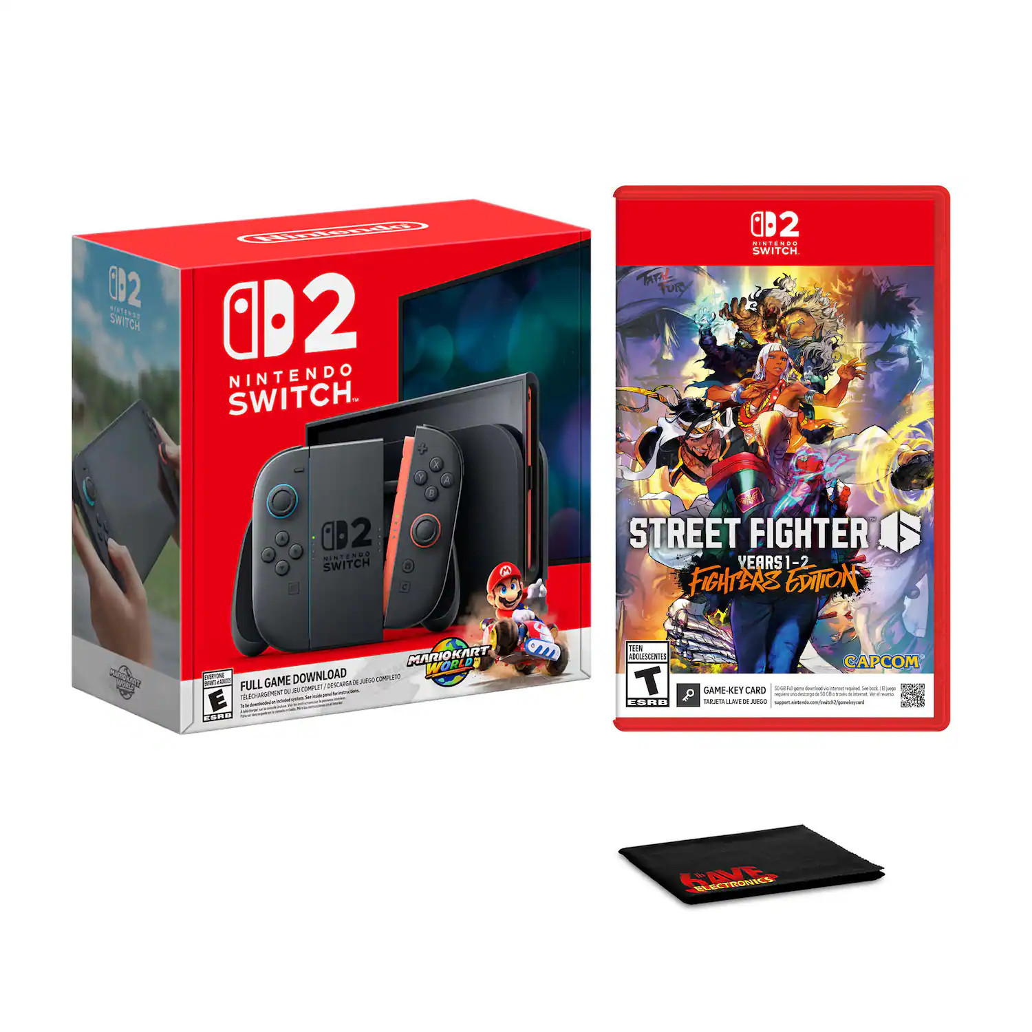 Switch 2 Mario Kart World and Street Fighter 6 Years 1-2 Bundle - Nintendo Switch 2 | Best Buy U.S.