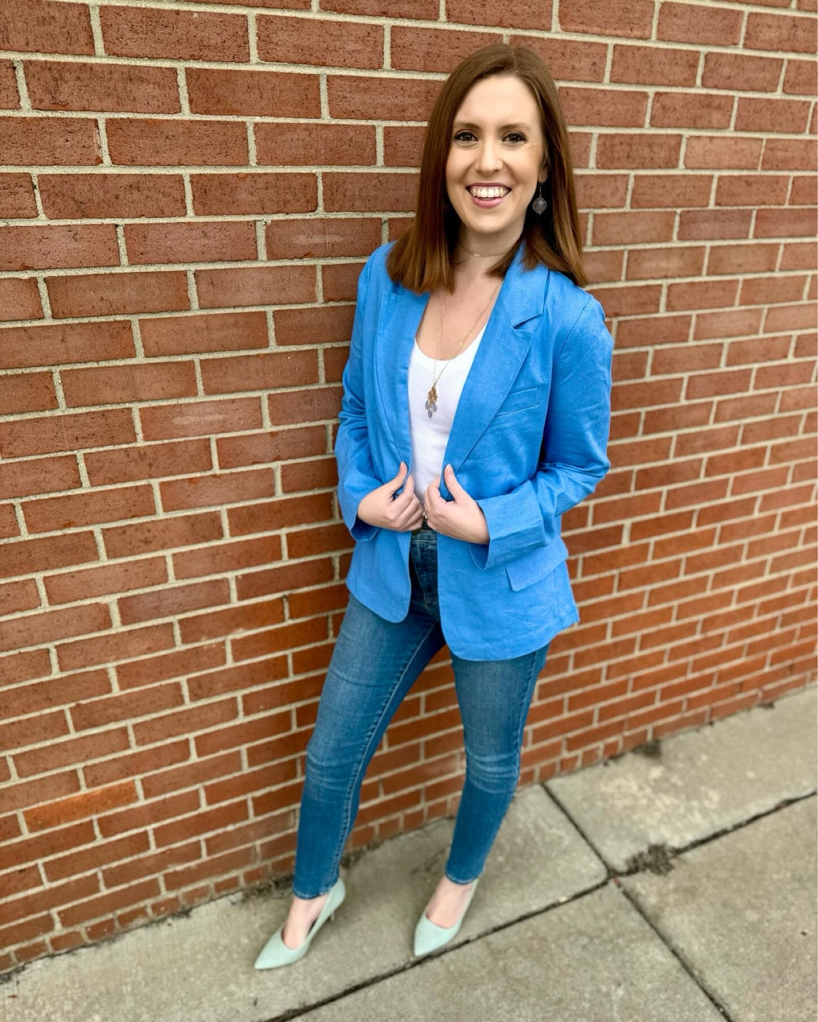 Spring outfit! 🩵

#LTKSeasonal #LTKfindsunder50 #LTKworkwear