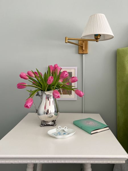 The easy way to polish silver and prevent tarnish! Pink tulips in a silver pitcher 

#LTKhome #LTKover40 #LTKSpringSale