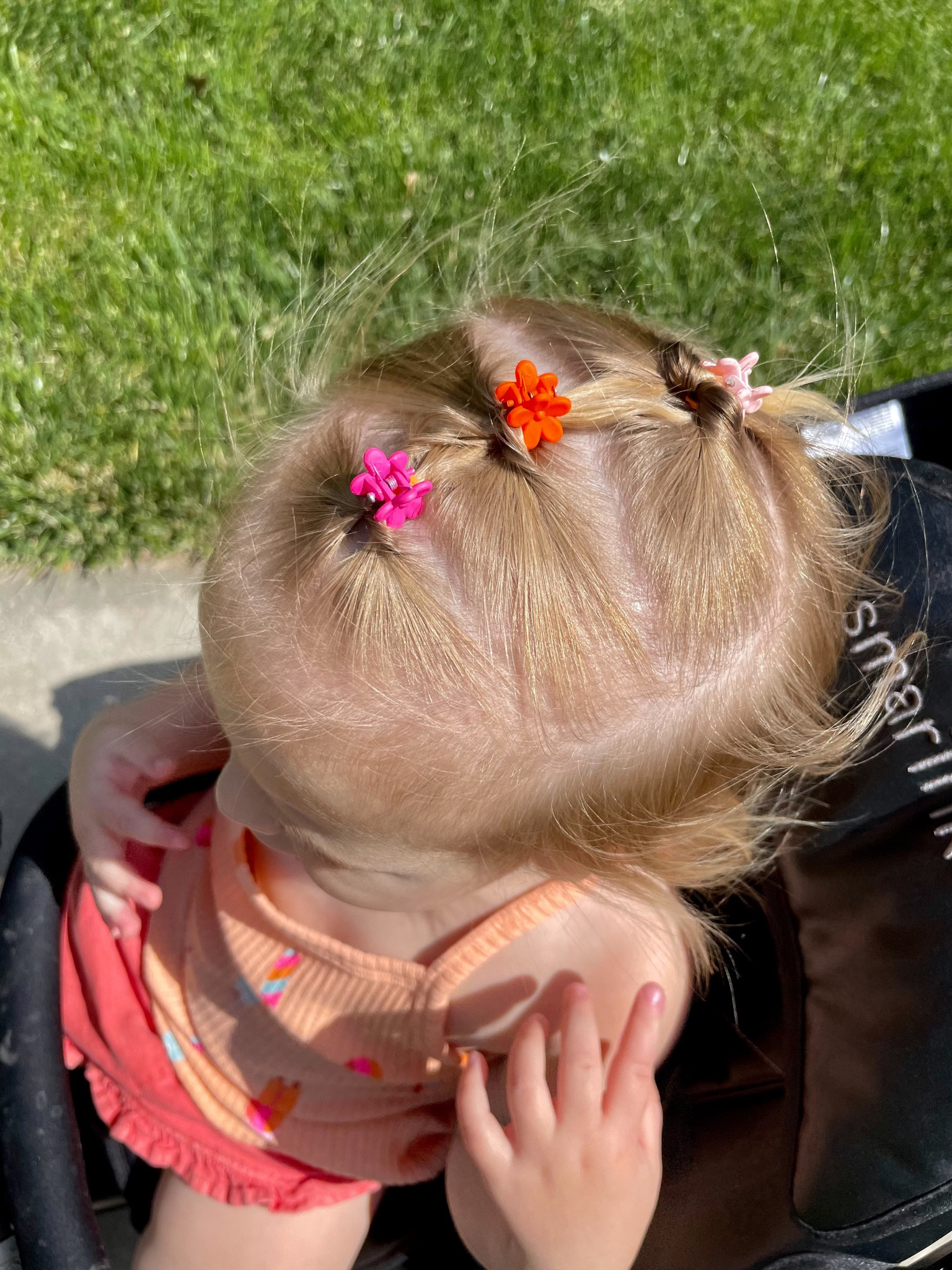 Mini claw clips 🌸🧡🌼