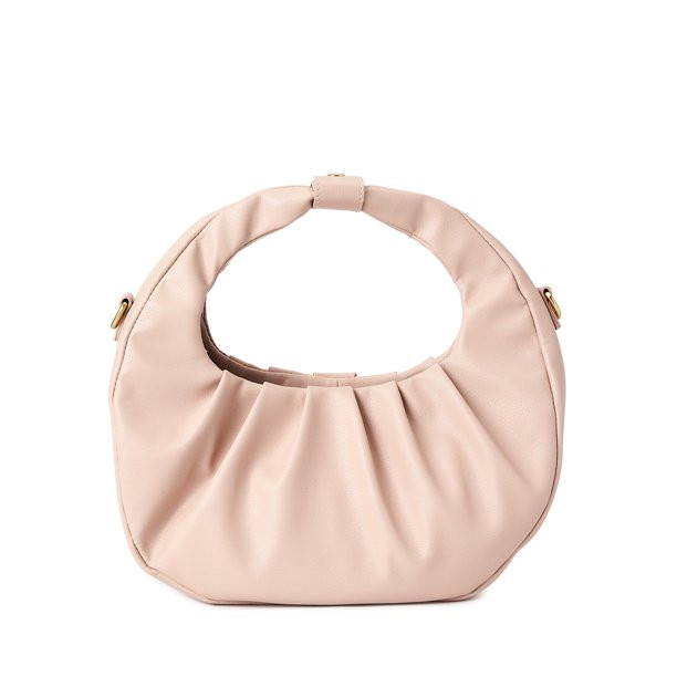 Scoop Women's Large Crescent Crossbody Bag Rose Dust - Walmart.com | Walmart (US)