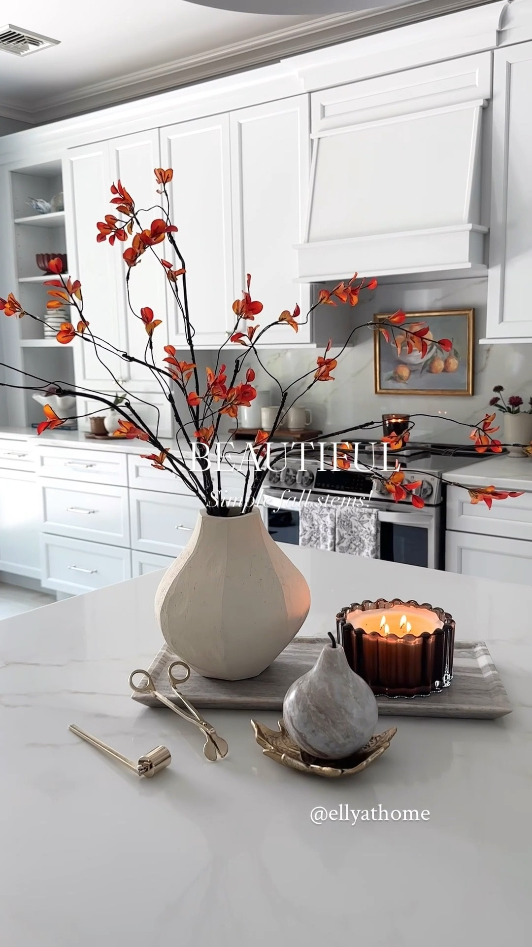 3 for $20! Beautiful simple fall stems that make a great statement! Shop new vase, marble pear, beige marble tray, fall candles and decor, pendant lights. Amazon home, Crate & Barrel, Target. 

#LTKHome #LTKSaleAlert #LTKFindsUnder50