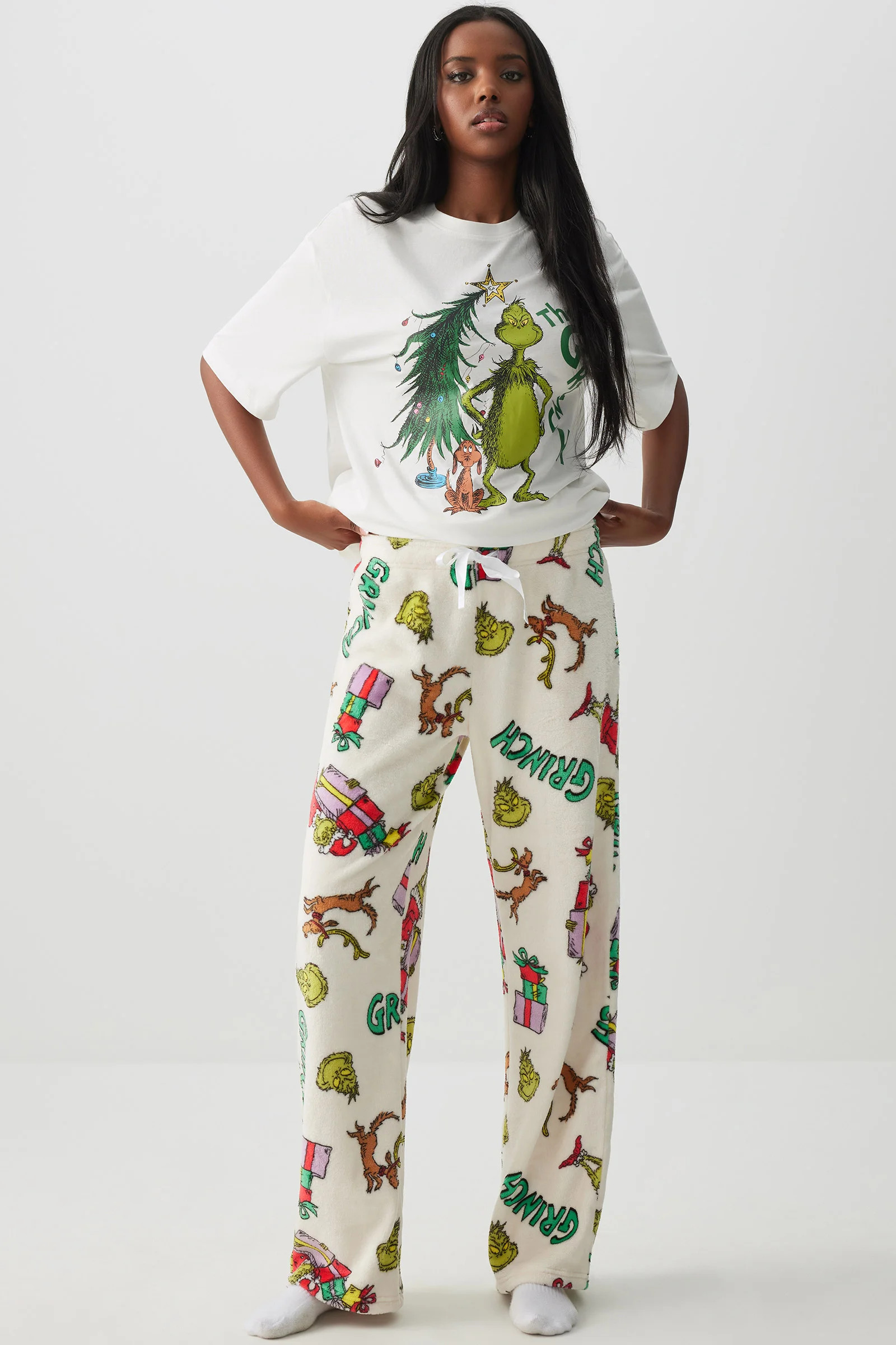 The Grinch Plush PJ Pants | Ardene