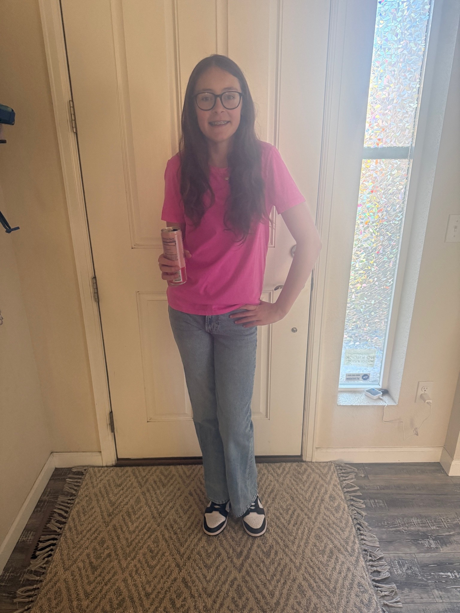 We are officially at the stage where Lila steals my clothes. She’s in my gap tee. It’s a size small tall. 

Jeans are H&M and she’s in a 25”

She’s 5’8

#LTKKids #LTKSeasonal #LTKmomlife