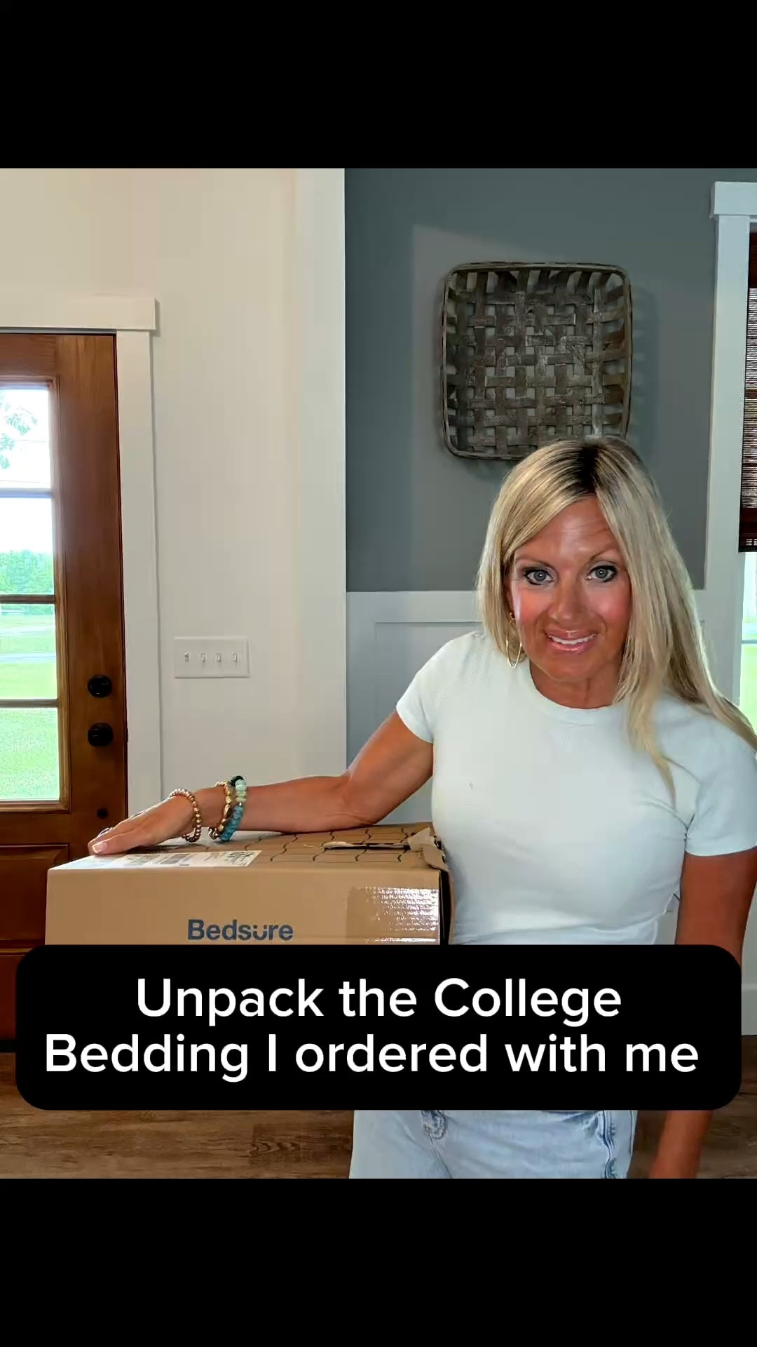 Dorm Prepping- Unpack the Bedding Set I ordered to prep for moving Ethan in in August.  Sure hoping summer slows down.

#LTKvlog #LTKmomlife #LTKSaleAlert