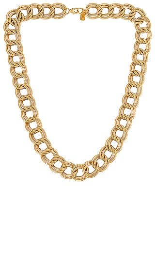 Electric Picks Jewelry Camelot Necklace in Metallic Gold. | Revolve Clothing (Global)