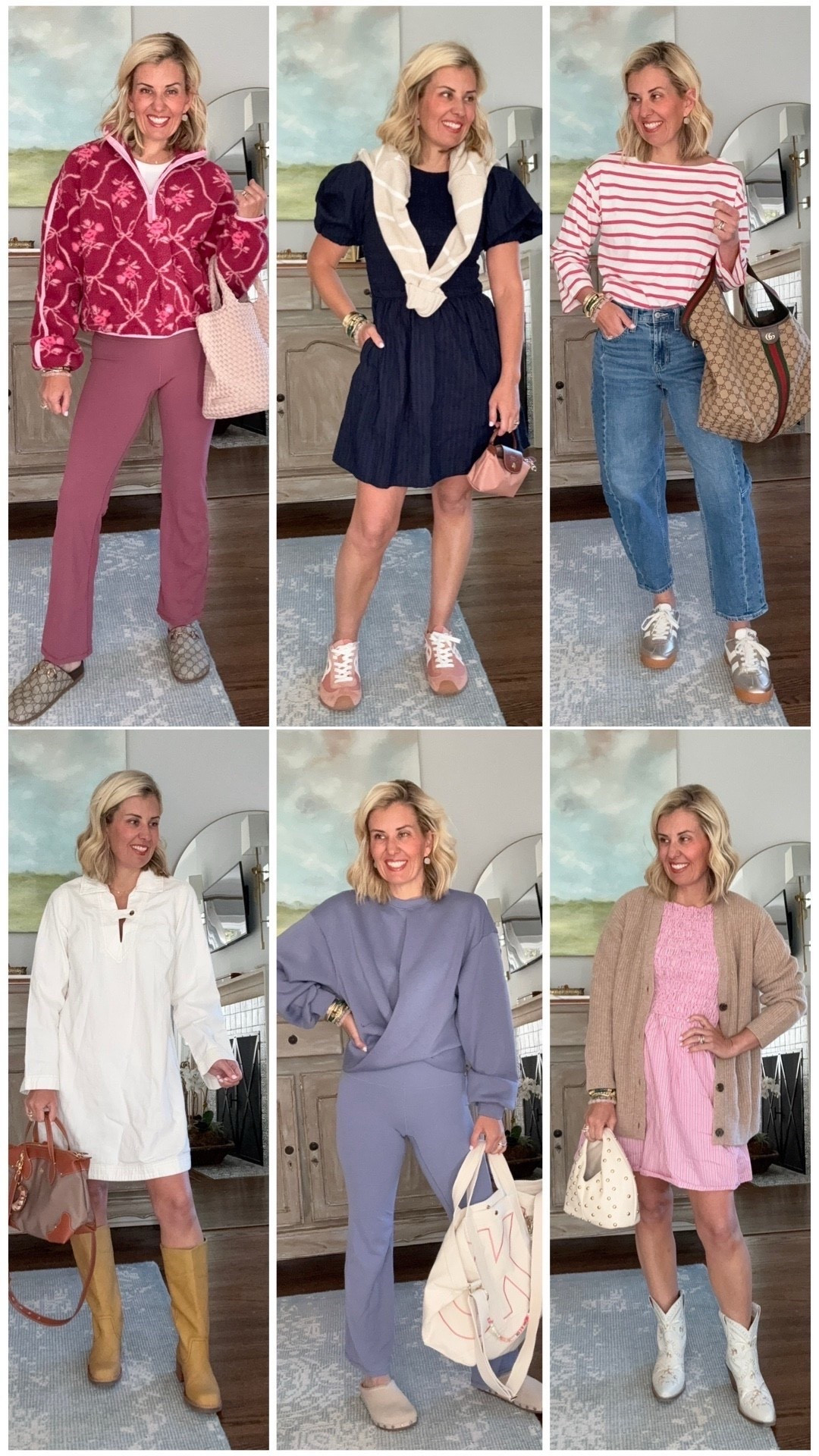 50% Off everything at Old Navy!! 
Loving these styled looks! 

Fleece - small
Leggings - small petite
Smocked Dresses - xs 
Denim Dress - small  (for length)
Sweaters & Tops - xs
Jeans - 2
Boots -8
Rothy’s - 7 (size 1 down) 
Gucci Mule - 38

#LTKPetite #LTKdayinmylife #LTKmomlife

#LTKSaleAlert #LTKmomlife #LTKdayinmylife