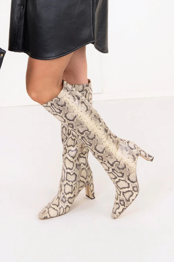Sylvia Python Boot | Sam Edelman - SALE | The Willow Tree
