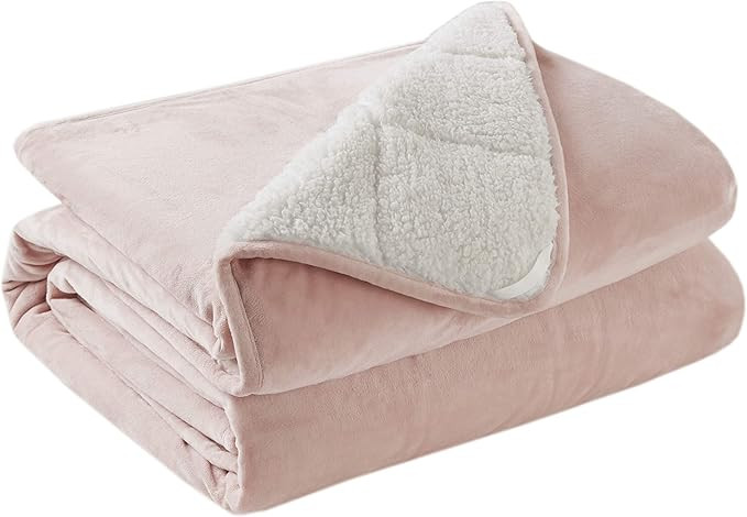 Degrees of Comfort Weighted Throw Blanket Kids and Adult Size, Ultra Fuzzy & Soft Sherpa Weighted... | Amazon (US)