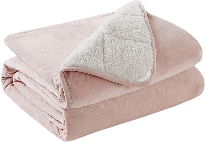 Degrees of Comfort Weighted Throw Blanket Kids and Adult Size, Ultra Fuzzy & Soft Sherpa Weighted... | Amazon (US)