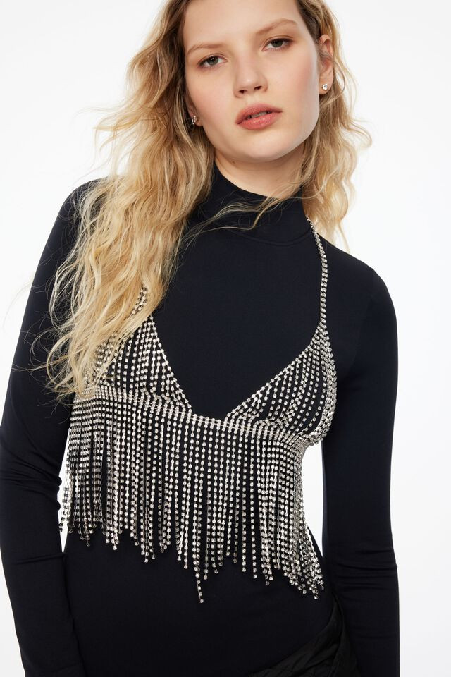 Gem Dangling Top | Dynamite Clothing