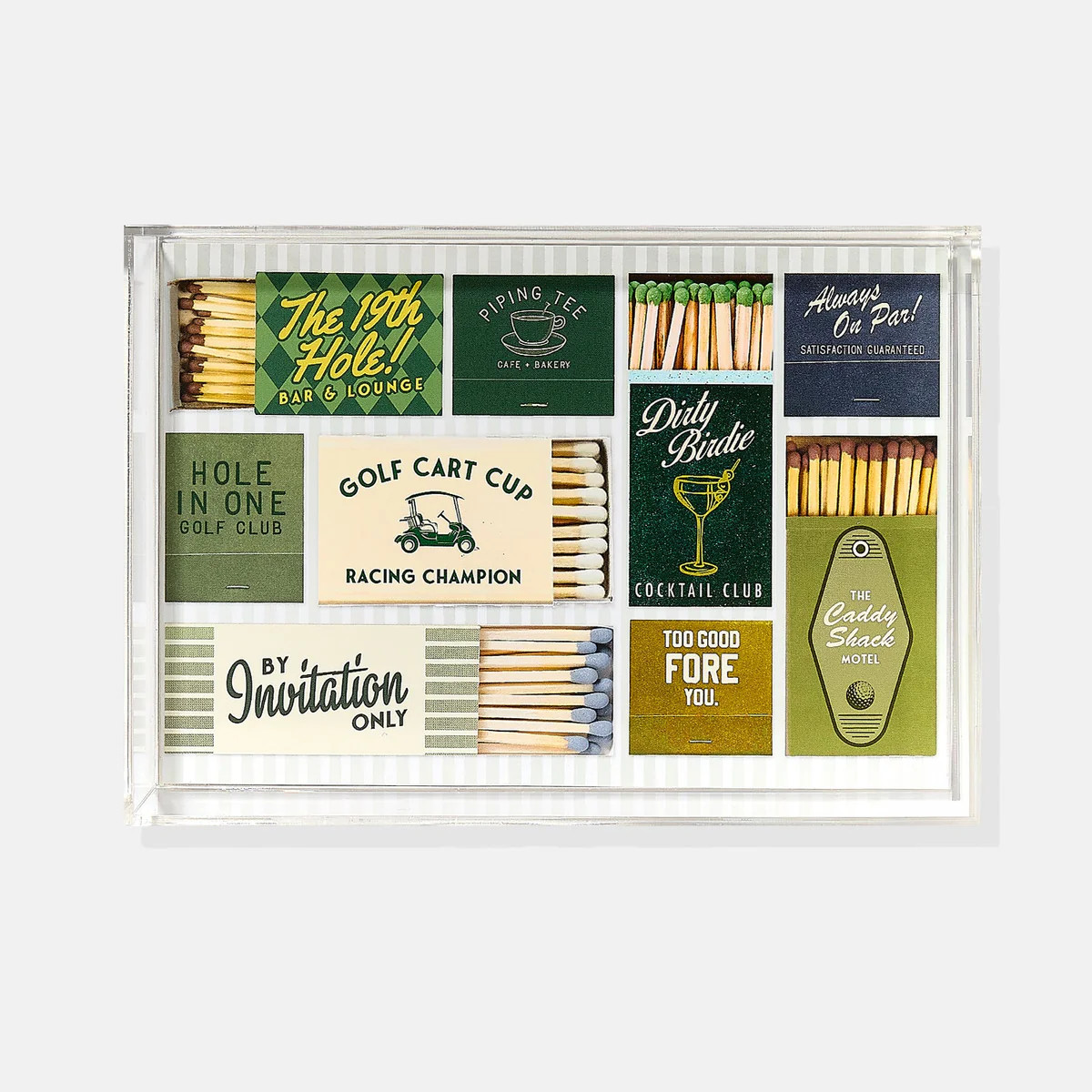 Golf Matchbook Small Tray | Tart By Taylor