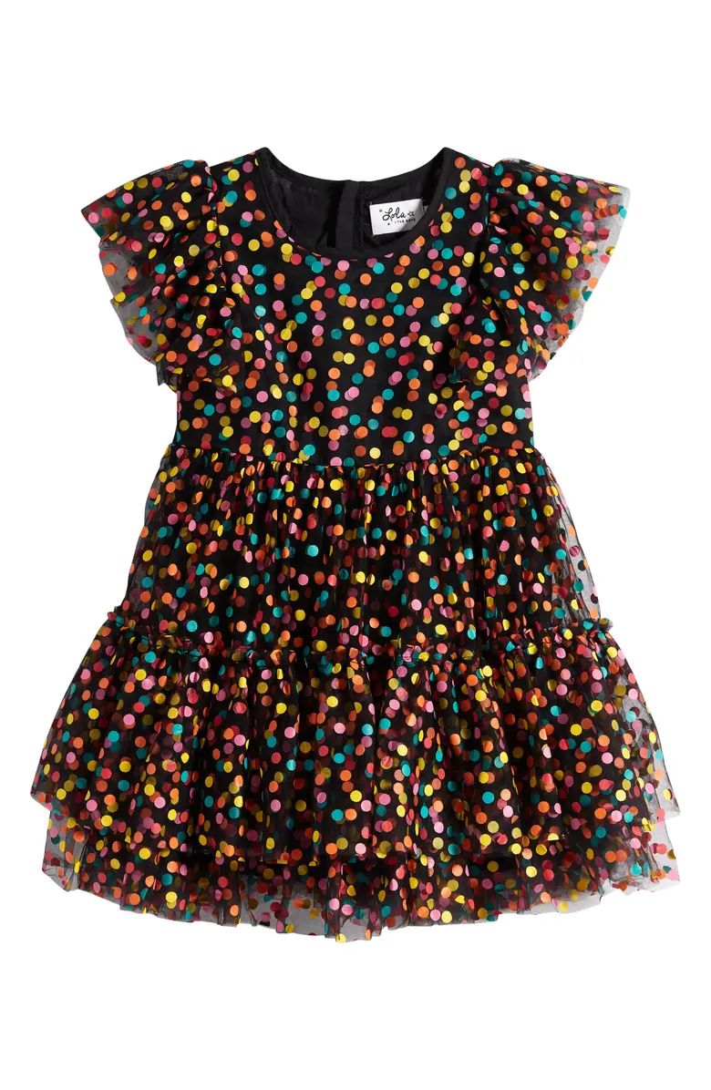 Lola & the Boys Kids' Funfetti Surprise Dress | Nordstrom | Nordstrom