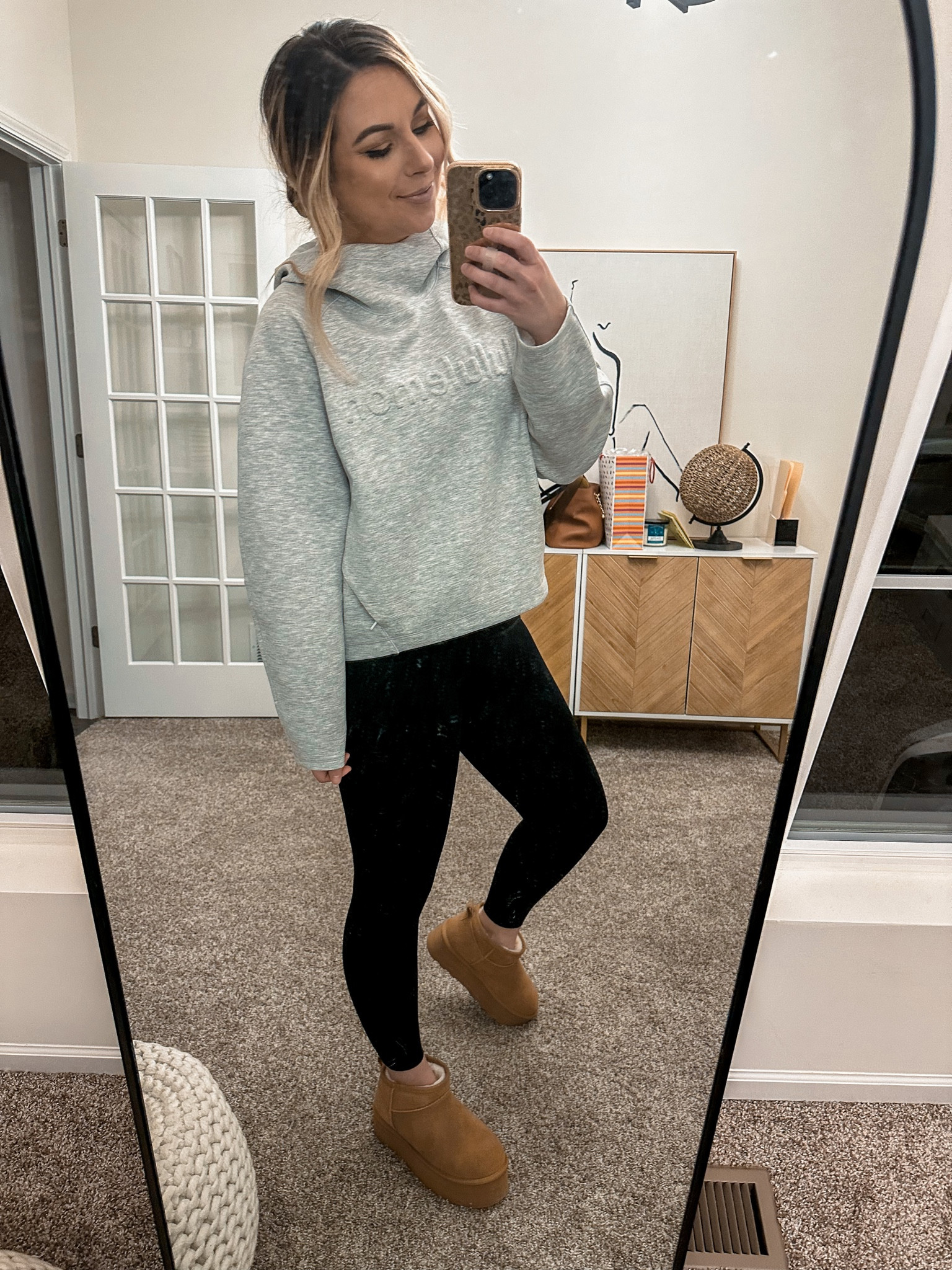 Lululemon logo hooded pullover, Amazon align legging dupes, Amazon platform Ugg dupes 

#LTKshoecrush #LTKFind #LTKstyletip