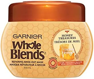 Garnier Whole Blends Repairing Mask Honey Treasures, 10.1 Fluid Ounce | Amazon (US)