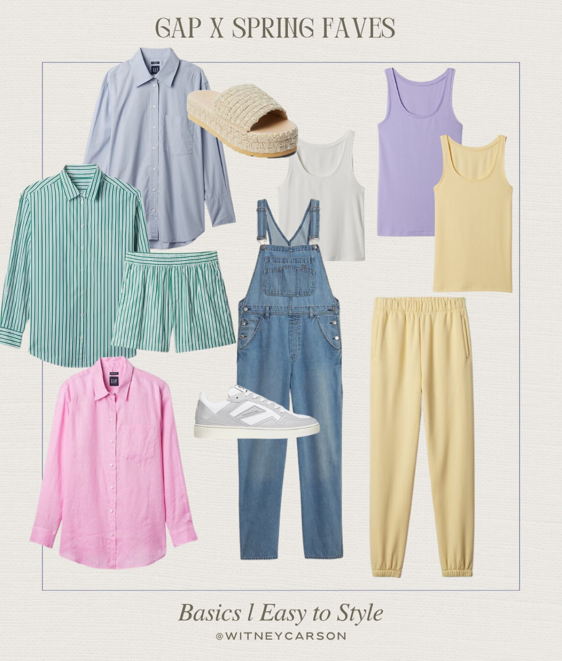 Spring x GAP roundup! These pieces are easy to mix together and style. These overalls 😍

spring l gap spring l spring favorites 

#LTKSeasonal