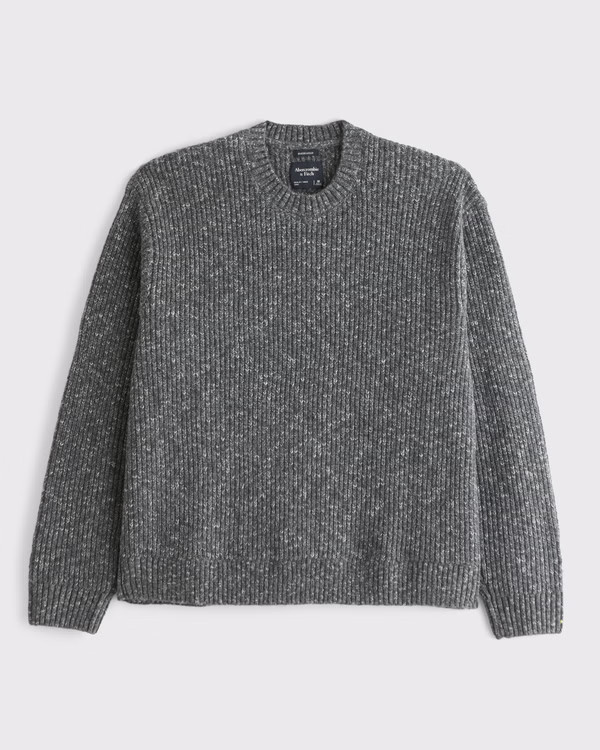A&F Essential Crew Sweater | Abercrombie & Fitch (US)