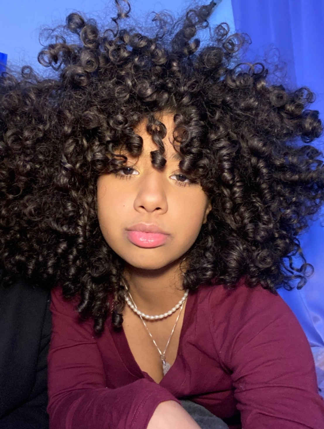 curly cut, curly volume