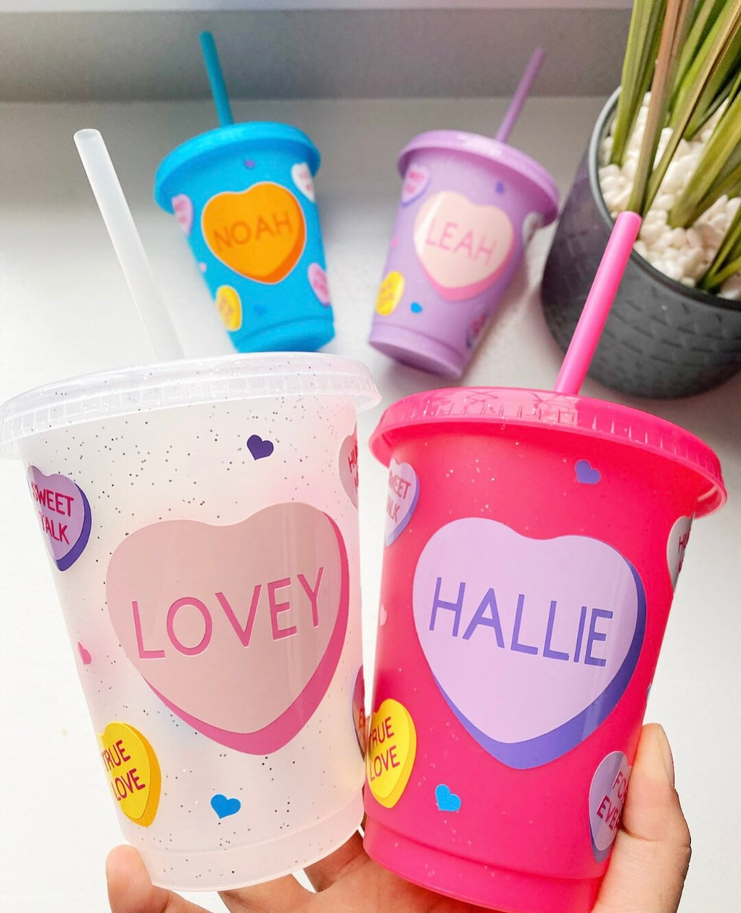 Valentine Kids Cup  Valentines Day Tumbler  Valentines Day  - Etsy | Etsy (US)