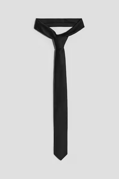 H & M - Tie - Black | H&M (UK, MY, IN, SG, PH, TW, HK)