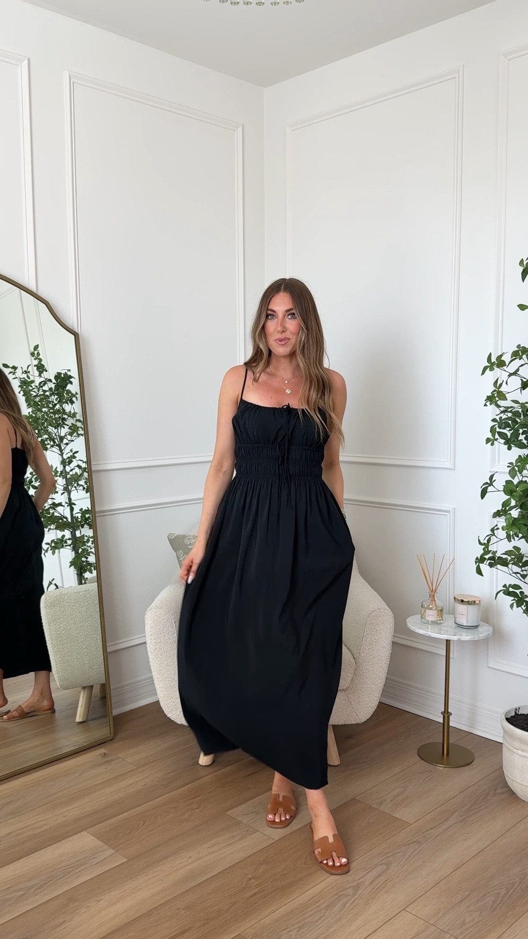 Obsessed with this black maxi dress and it’s 25% off plus extra 15% off with code MYAF15!